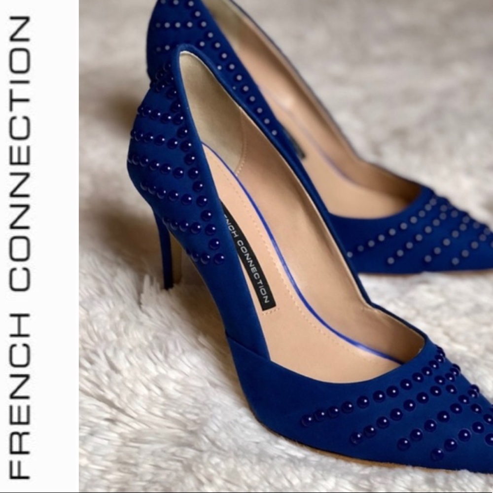 SOLD❗️French Connection NWOT Studded Heels - Picture 1 of 8